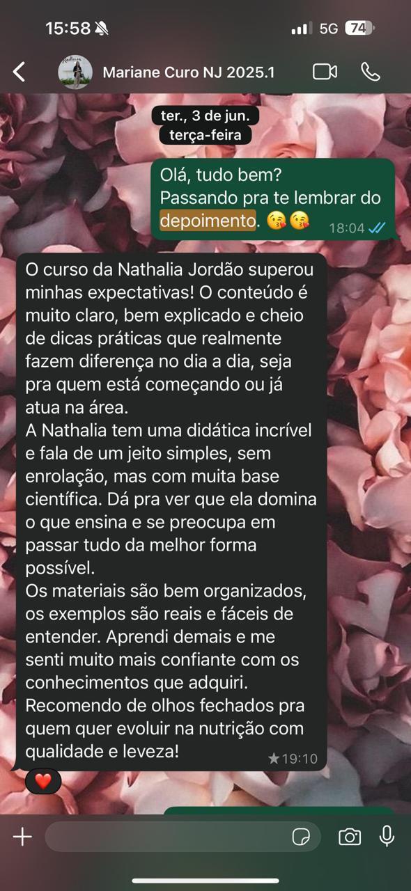 Depoimento real de cliente 29